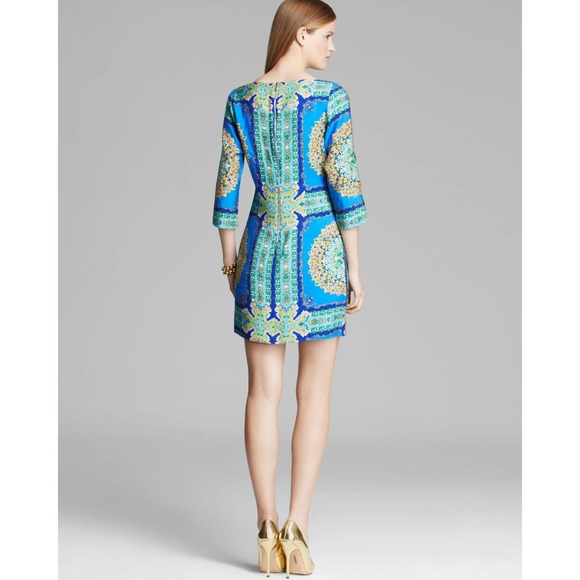 LAUNDRY by Shelli Segal Paisley Mini Dress - Picture 10 of 10